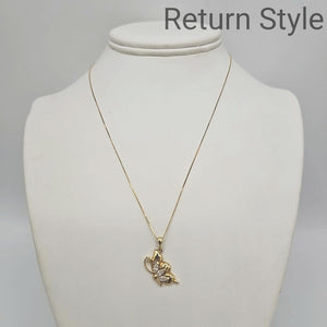 Butterfly 14k-Necklace