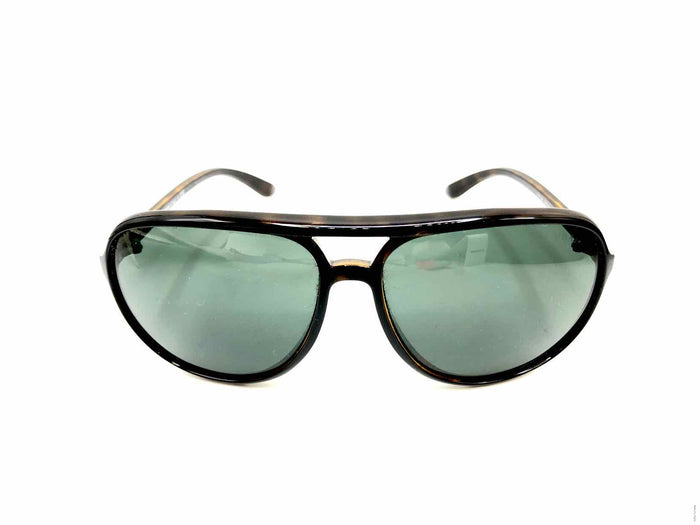 PRADA Brown Aviator Sunglasses