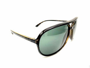 PRADA Brown Aviator Sunglasses