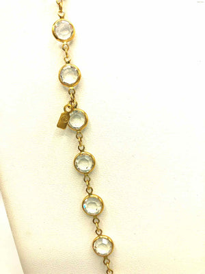 SWAROVSKI Goldtone Crystal Pre Loved Necklace