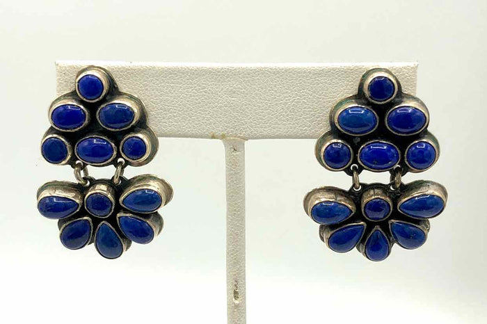 Sterling Silver Lapis ss Earrings