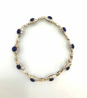 Blue Sterling Silver Pre Loved ss Bracelet