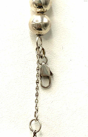 Sterling Silver Ball 30" ss Necklace