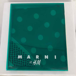 MARNI at H&M Green Silk Dot Scarf