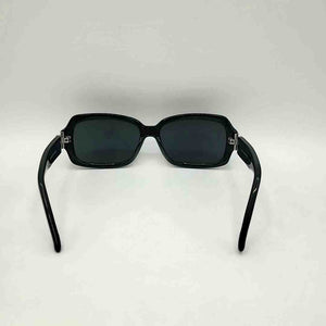 SAKS 5TH AVE Black Crystal Sunglasses w/case