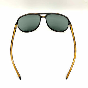 PRADA Brown Aviator Sunglasses